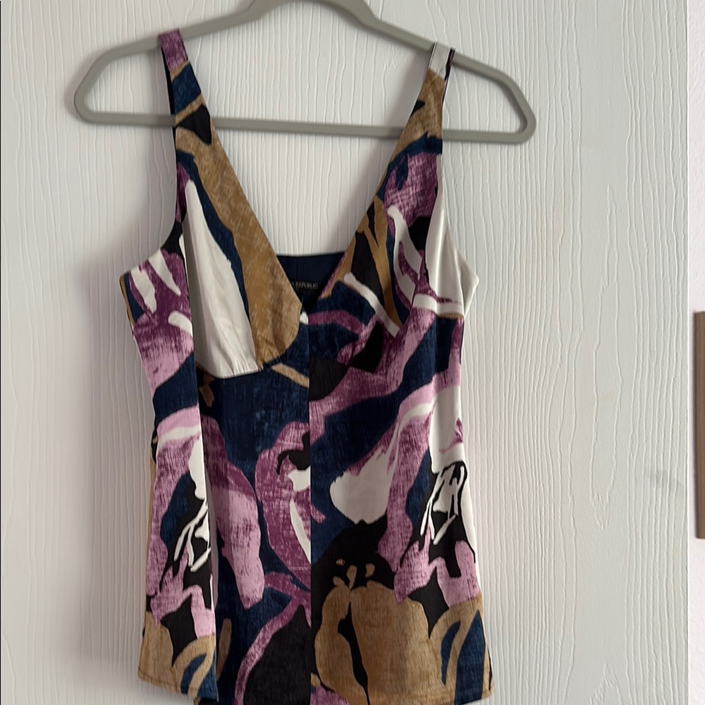 Banana Republic Floral Multicolor Women's Top